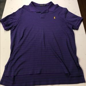 Polo by Ralph Lauren purple short sleeve polo